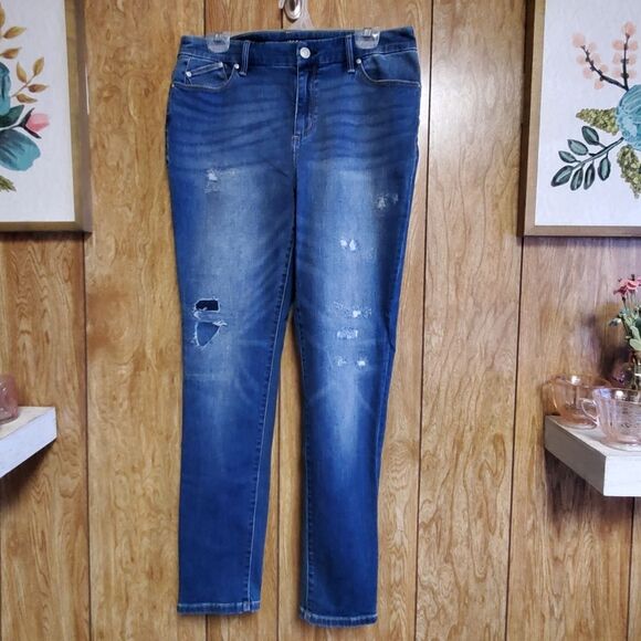 Chico's Platinum Jegging Size 1 (M/8) - Picture 1 of 6